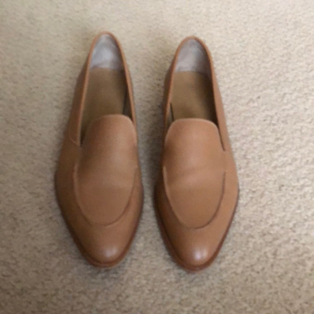 Everlane original tan loafers